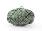 Chanel Denimpression Green Aged Denim Quilted Backpack