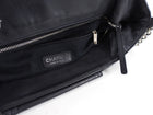 Chanel Black Quilted Aged Leather In The Mix Chain Tote Bag