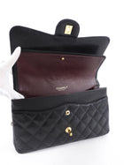 Chanel Black Caviar Jumbo Classic Double Flap Bag GHW