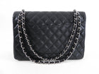 Chanel Black Caviar Maxi Classic Double Flap Bag