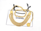 Chanel 94P Medallion Gold Tone Chain Belt