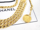 Chanel 94P Medallion Gold Tone Chain Belt