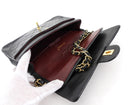 Chanel Vintage 1989-1991 Black Lambskin Medium Classic Double Flap Bag