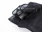 Chanel Black Mesh CC Fingerless Long Opera Gloves