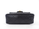 Chanel Black Caviar Vintage Square Mini Flap Bag GHW