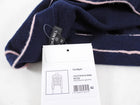 Chanel 21S Navy and Pink No. 5 Cashmere Cardigan Sweater - FR42 / 10