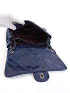 Chanel Large Navy Quilted Leather Coco Soft Flap Bag