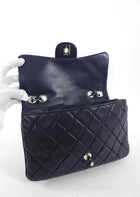 Chanel Midnight Navy Quilted Leather Medium Tender Touch Flap Bag