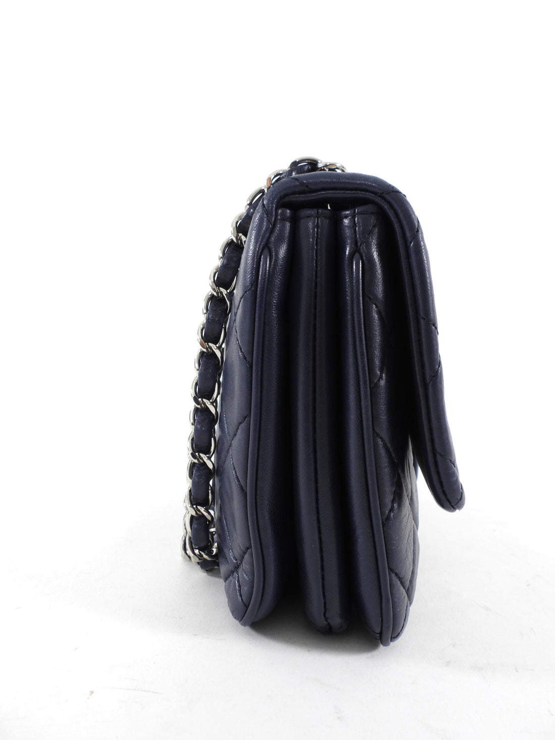Chanel Midnight Navy Quilted Leather Medium Tender Touch Flap Bag