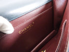Chanel Midnight Navy Quilted Leather Small Crossing Times Flap Bag