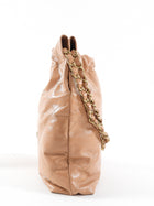 Chanel Medium Drawstring 22 Bag in Caramel and GHW