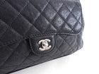 Chanel 13P Black Caviar Quilted Leather Paradoxal Camera Bag