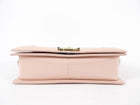 Chanel Iridescent Nude Pink Patent New-Medium Boy Bag GHW