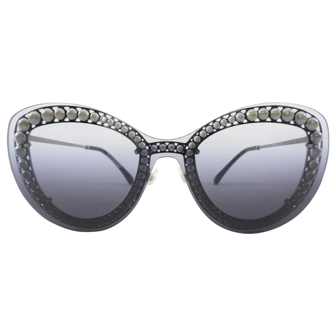 Chanel Pearl Shield Gradient Lens 4238 Sunglasses