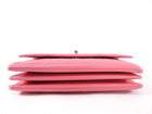 Chanel Pink Quilted Leather 3 Compartment Flap Bag