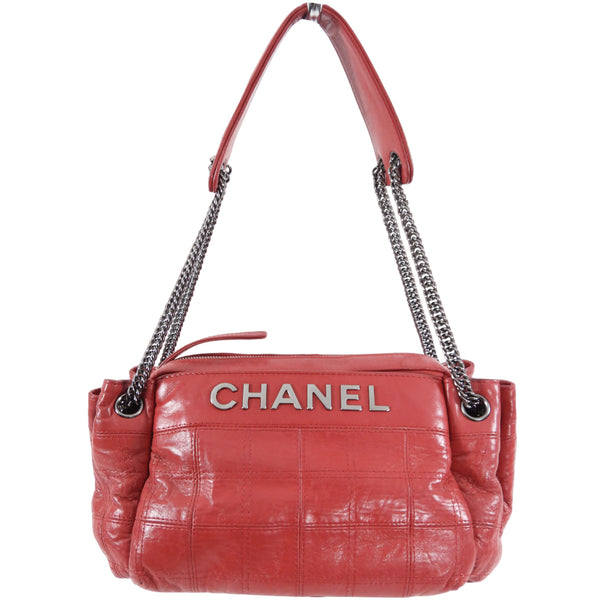 Chanel Vintage Cherry Red LAX Accordion Bag – I MISS YOU VINTAGE