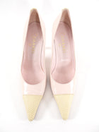 Chanel Vintage Pink Pointed Pumps