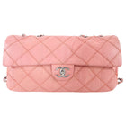 Chanel Pink Python Large Ultimate Stitch Flap Bag