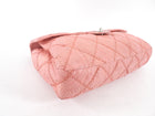 Chanel Pink Python Large Ultimate Stitch Flap Bag