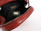 Chanel Paris-Rome Coco Curve Red Leather Vanity Case Bag