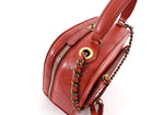 Chanel Paris-Rome Coco Curve Red Leather Vanity Case Bag