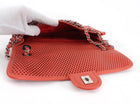 Chanel Red Perforated Leather Large Up In The Air Flap Bag