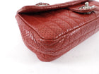 Chanel Vintage 2006 Red Perforated Leather Medium Flap Bag