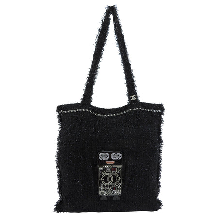 Chanel Spring 2017 ‘Shopping in Fabrics’ Robot Tote Bag