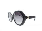 Chanel Black Oversized Sequin CC 5451 Sunglasses