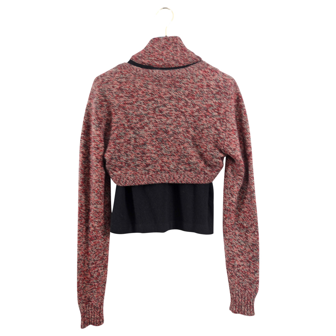 Chanel 01A Vintage Cashmere Zip 2 pc Shrug Set - FR38 / S