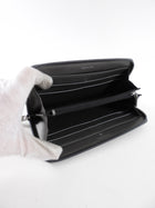 Chanel Timeless Classic CC Continental Zippy Wallet Pewter