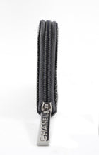 Chanel Timeless Classic CC Continental Zippy Wallet Pewter
