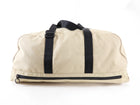 Chanel Sport Vintage 2002 XL Beige Nylon Travel Duffle Bag