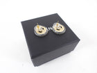 Chanel 19A Acrylic Strass CC Earring