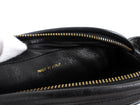 Chanel Vintage Black Quilted Leather Tassel Camera Bag