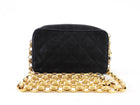 Chanel Vintage 1991 Black Mini Tassel Bijoux Camera Bag