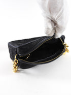 Chanel Vintage 1991 Black Mini Tassel Bijoux Camera Bag
