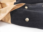Chanel 19A Runway Denim and Leather Trench Coat - FR36 (4/6)