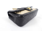 Chanel Black and Beige Medium Two Tone Elegant Flap Bag