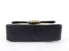 Chanel Black and Beige Medium Two Tone Elegant Flap Bag