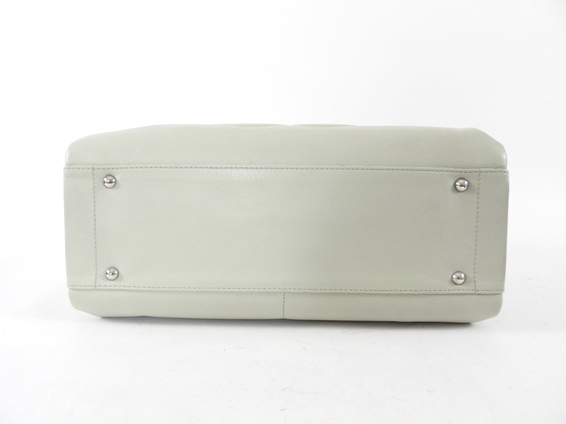 Chanel Light Grey Ultimate Executive CC Tote Bag