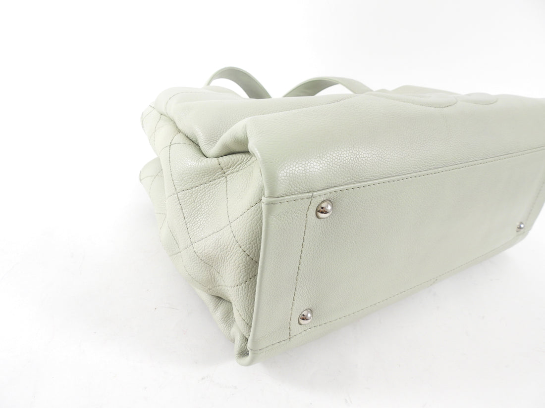 Chanel Light Grey Ultimate Executive CC Tote Bag