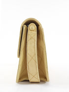 Chanel Vintage 1997 Beige Stitch Shoulder Flap Bag