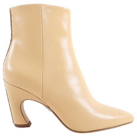 Chloe Oli Butterscotch Leather Heel Ankle Boots - 37