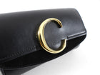 Chloe Black Leather Mini C Belt Bag