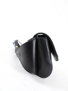 Chloe Black Leather Mini C Belt Bag