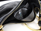 Chloe Black Glossed Leather Small Bracelet Hobo Bag