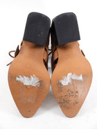 Chloe Tan Leather Rylee Boots - USA 6.5