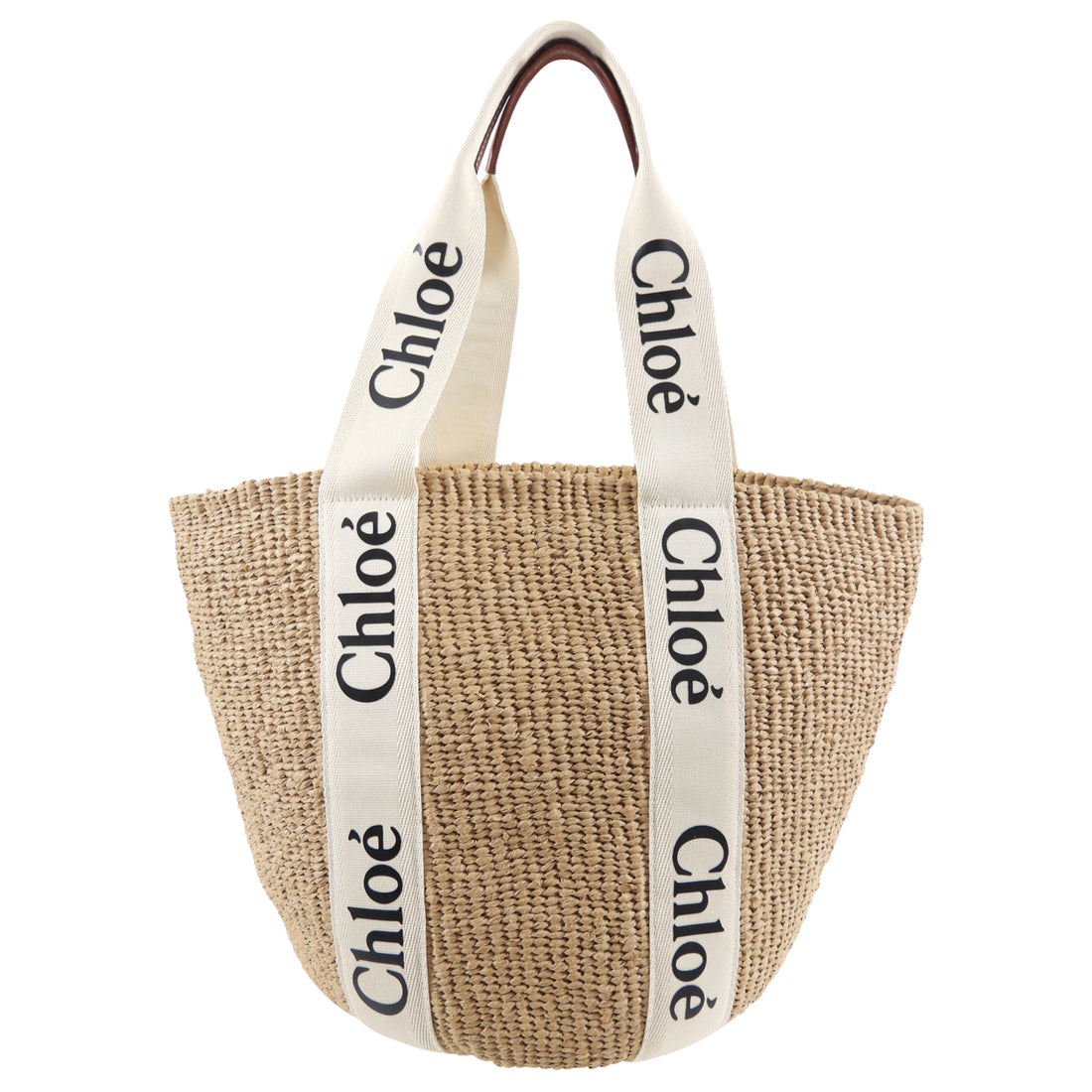 Chloe x Mifuko Edition Large Woody Basket Tote Bag