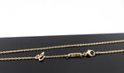 Chopard 18K Rose Gold Diamond Happy Diamond Evil Eye Pendant Necklace